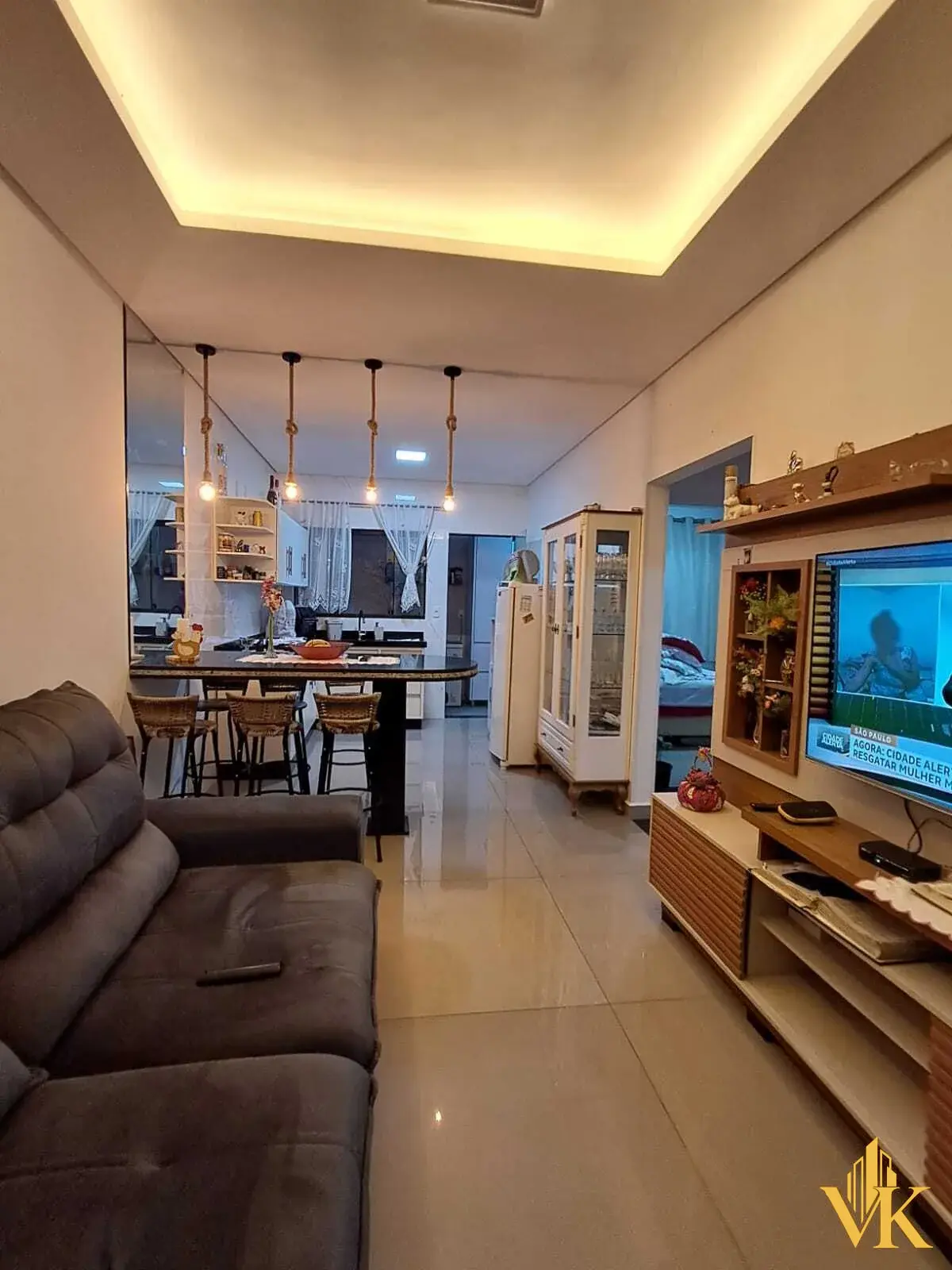 Casa Térrea no Condomínio em Itajubá | 2 Quartos (1 Suíte), Área Gourmet e 2 Vagas